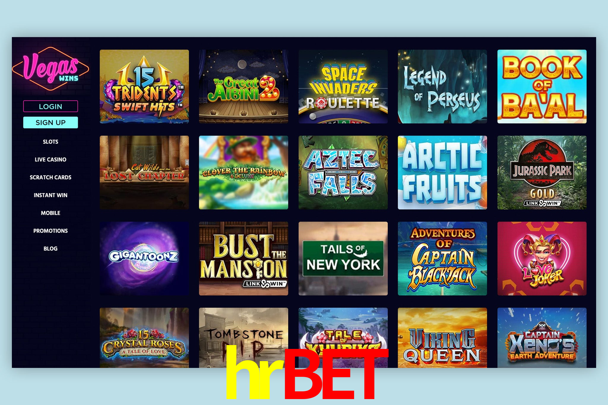 Welcome Bonus hrbet